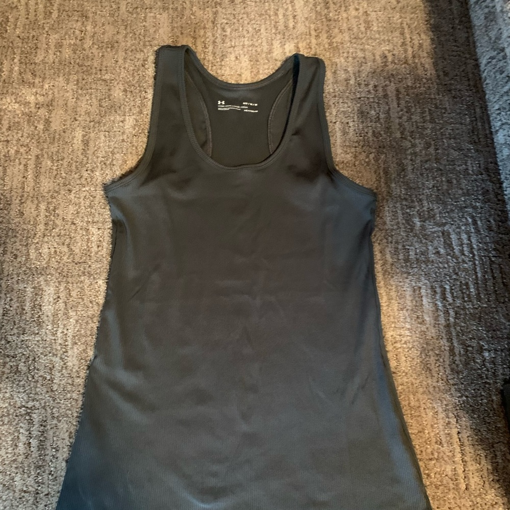 UnderArmour ribbed, fitted  tank top. Never worn